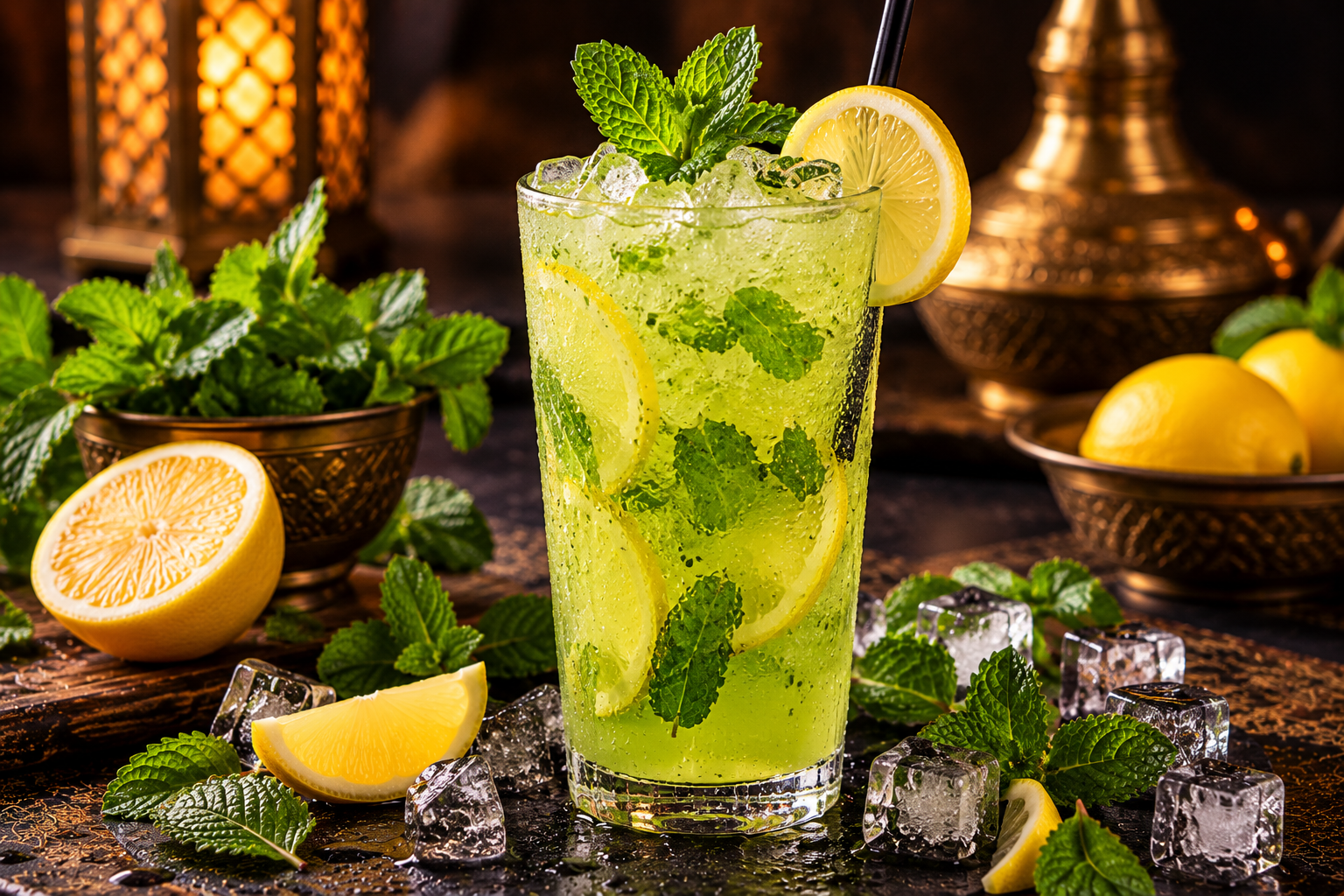 Fresh Mint Lemonade Cooler (500ml)